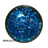 : Fake Plugs mit blauem Glitter