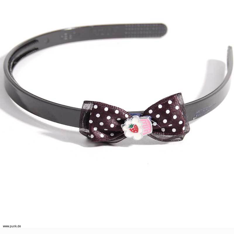 Clarabella: Haarreif mit Schleifchen und Cupcake