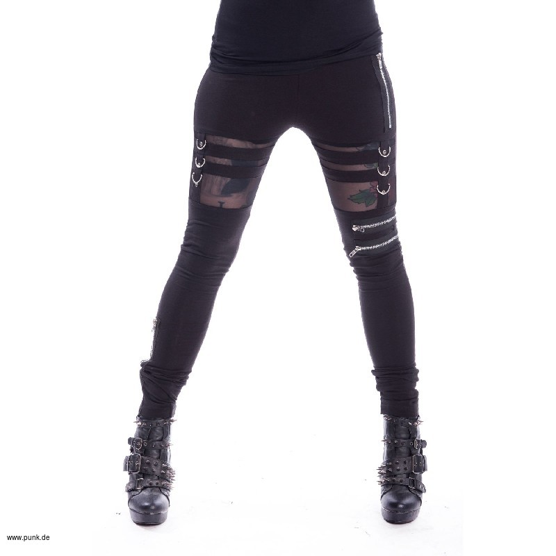 Chemical Black: INKA LEGGINGS