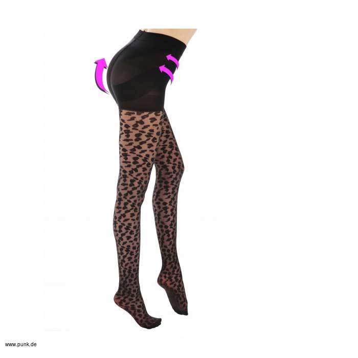 Pamela Mann: Leoparden sheer Tights