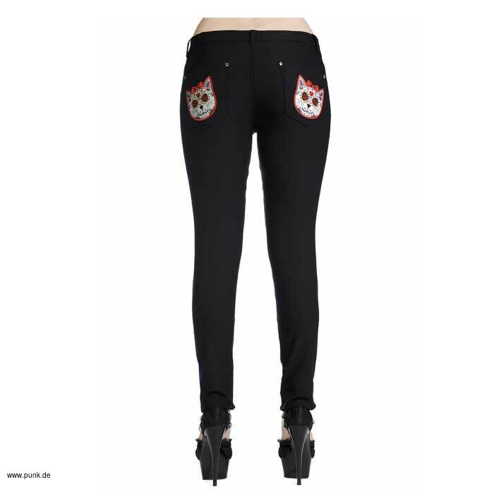 Banned: Sugar Kitty Black Skinny Jeans