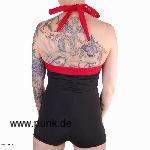 Rock Daddy: Pin up Bikini, Retro, rote Knöpfe