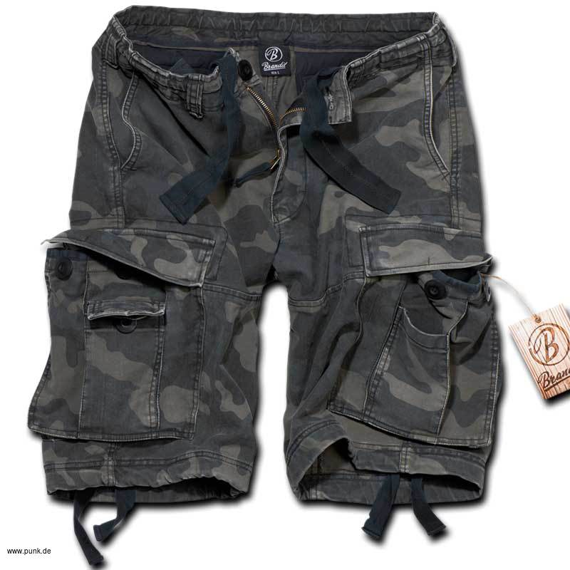 Brandit: Vintage Shorts, darkcamo