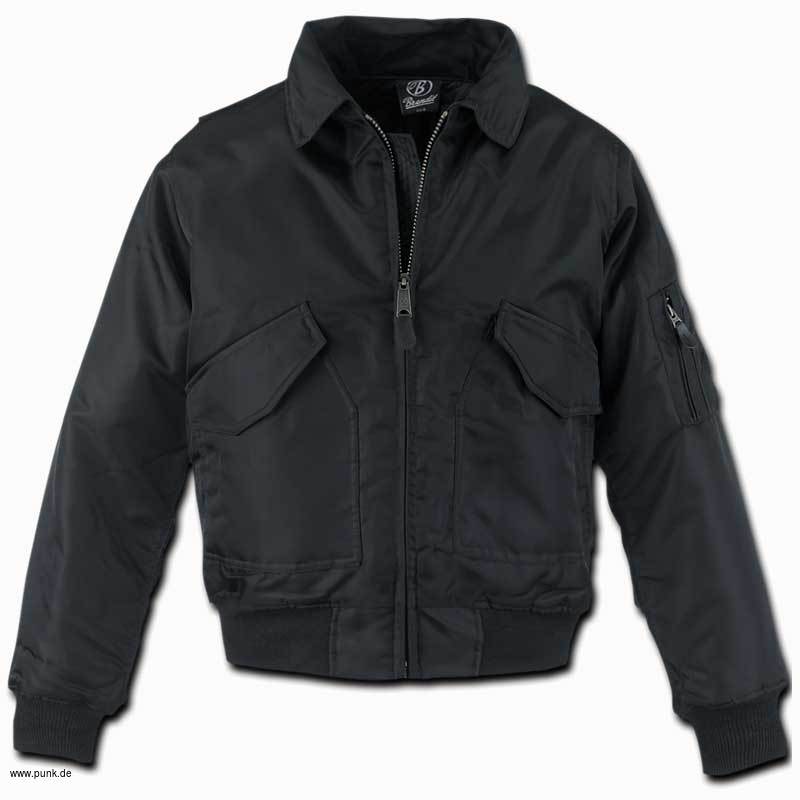 Brandit: CWU Jacke, schwarz