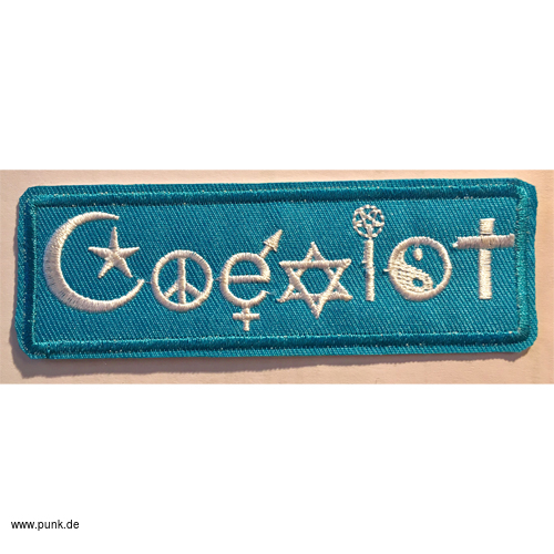 : COEXIST Aufnäher / Aufbügler