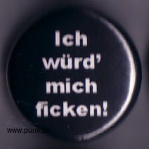 : Ich würd mich ficken Button