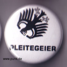 : Pleitegeier Button