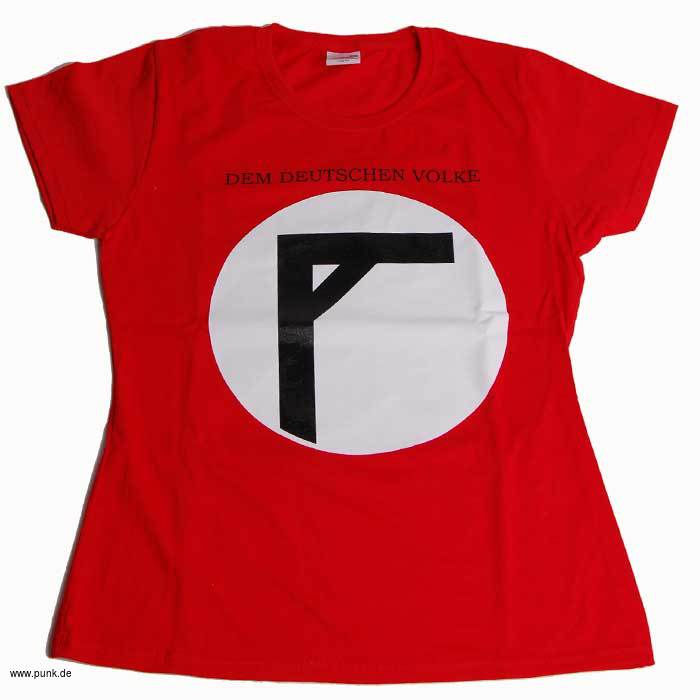 Terrorgruppe: Terrorgruppe Girlieshirt: dem deutschen Volke