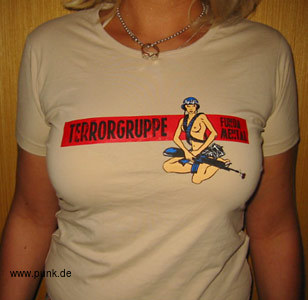 Terrorgruppe: FUNDAMENTAL,Girlie in sandfarben