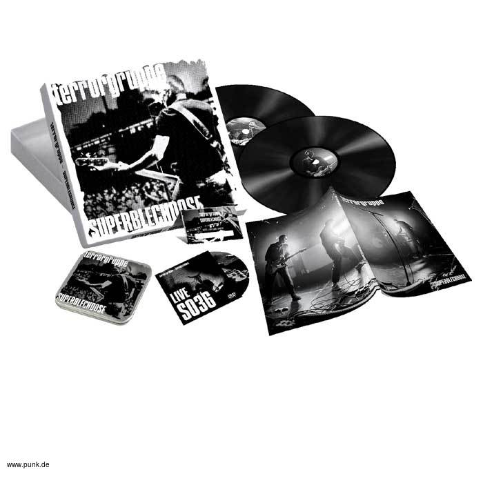 Terrorgruppe: Superblechdose Doppel LP de luxe Box
